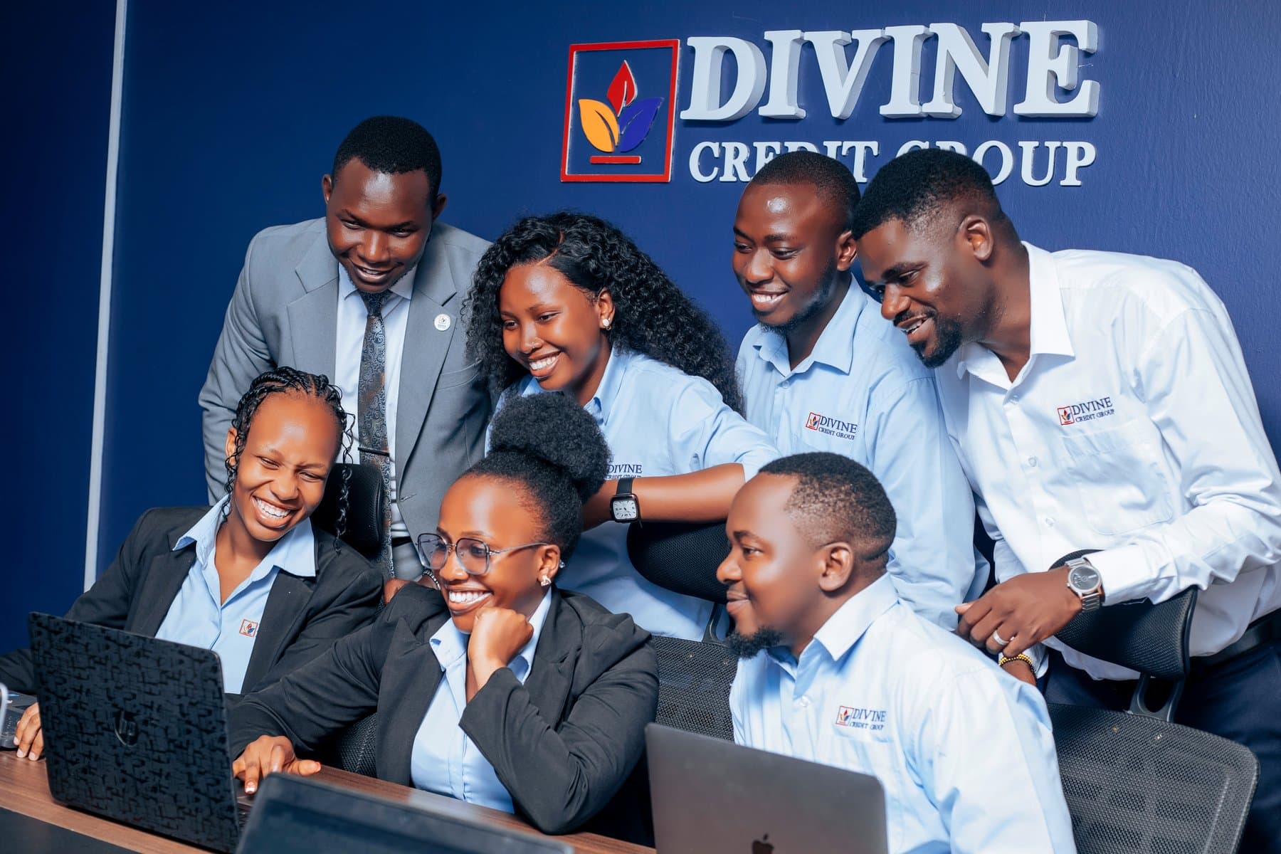 The Divine Credit Group team at work